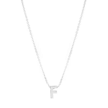 Letter Pendant Necklace