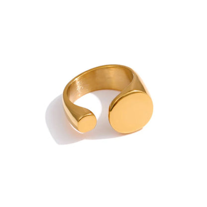 PHOEBE Stainless Steel Geometric Ring