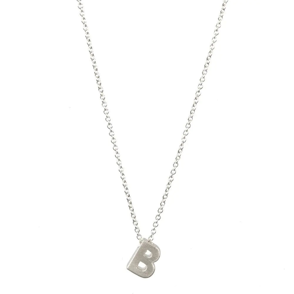 Letter Pendant Necklace