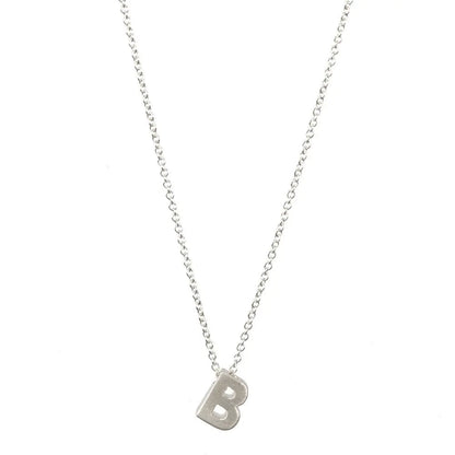 Letter Pendant Necklace