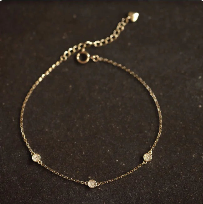 PHOEBE Gold-Plated Sterling Silver Bracelet