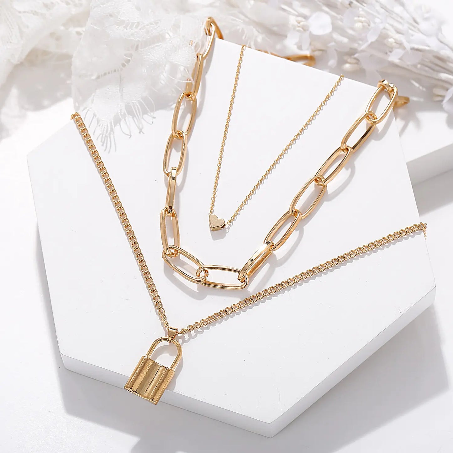 JULIE Multilayer Pendant Necklace