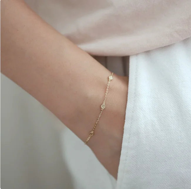 PHOEBE Gold-Plated Sterling Silver Bracelet