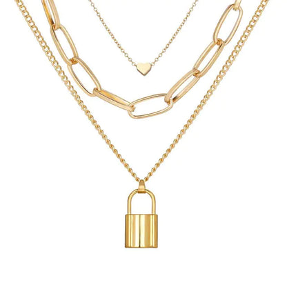 JULIE Multilayer Pendant Necklace